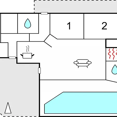 Four-bedroom Holiday In * Blavand